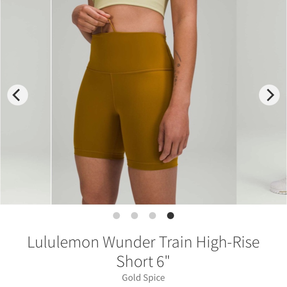 Lululemon Wunder Train Shorts